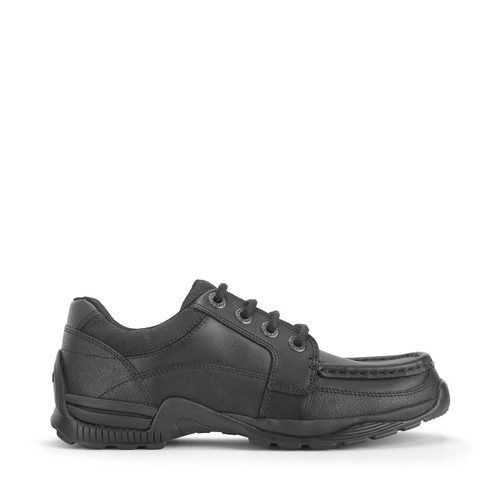 Start-Rite Dylan, black leather boys lace-up school shoes 8223_7